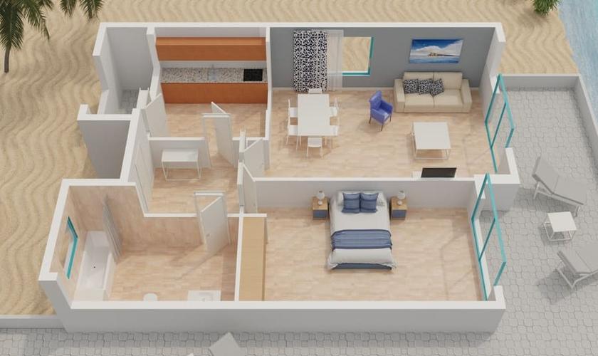 Ático Vista al Mar 2/4 personas Apartamentos Magic Atrium Beach Villajoyosa Ático Vista al Mar 2/4 personas Apartamentos Magic Atrium Beach Villajoyosa