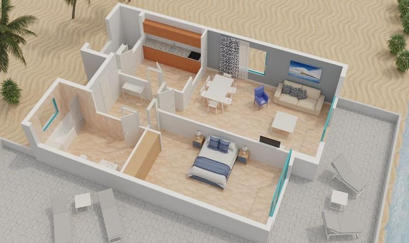 Ático Vista al Mar 2/4 personas Apartamentos Magic Atrium Beach Villajoyosa Ático Vista al Mar 2/4 personas Apartamentos Magic Atrium Beach Villajoyosa