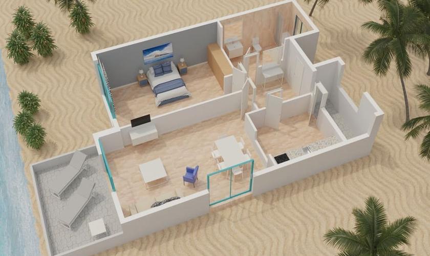 Apartamento 1 Dormitorio 2/4 personas Apartamentos Magic Atrium Beach Villajoyosa Apartamento 1 Dormitorio 2/4 personas Apartamentos Magic Atrium Beach Villajoyosa